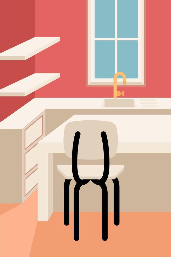 Interior Decoration Vibes vector