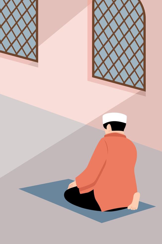 Religion Praying Mosque vector