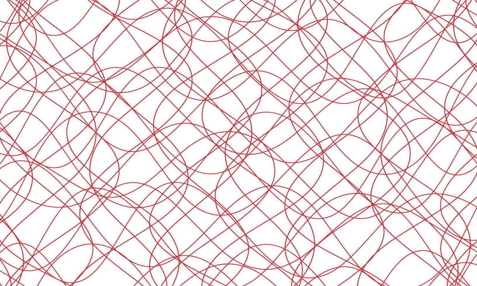 abstract red chaotic line art can be used background, banner, poster. vector
