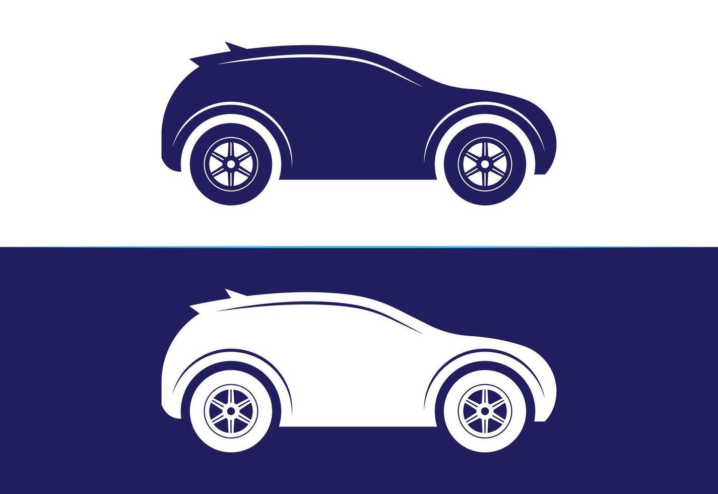 Abstract car logo design, design Concept vector