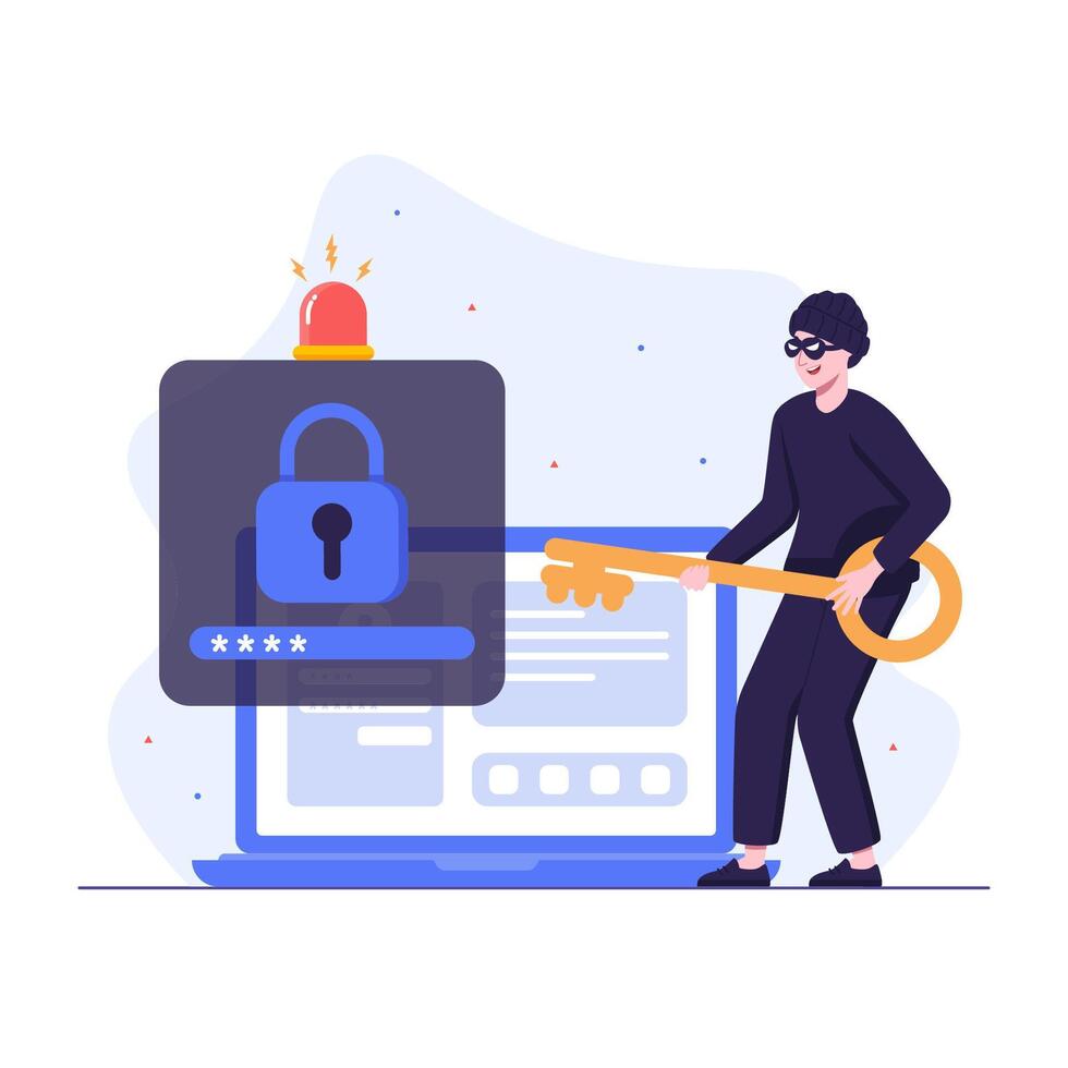 Hackers attack private accounts via web apps vector