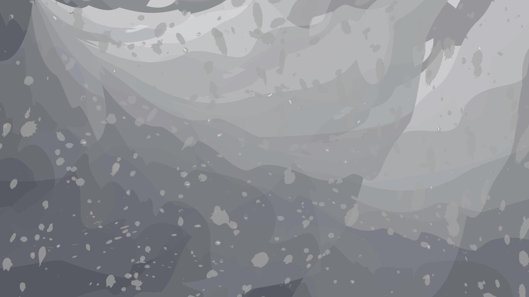 Abstract Gray Texture with Splatters. An artistic abstract background with a gray fluid pattern and scattered splatters, Perfect for adding a touch of drama to your designs vector