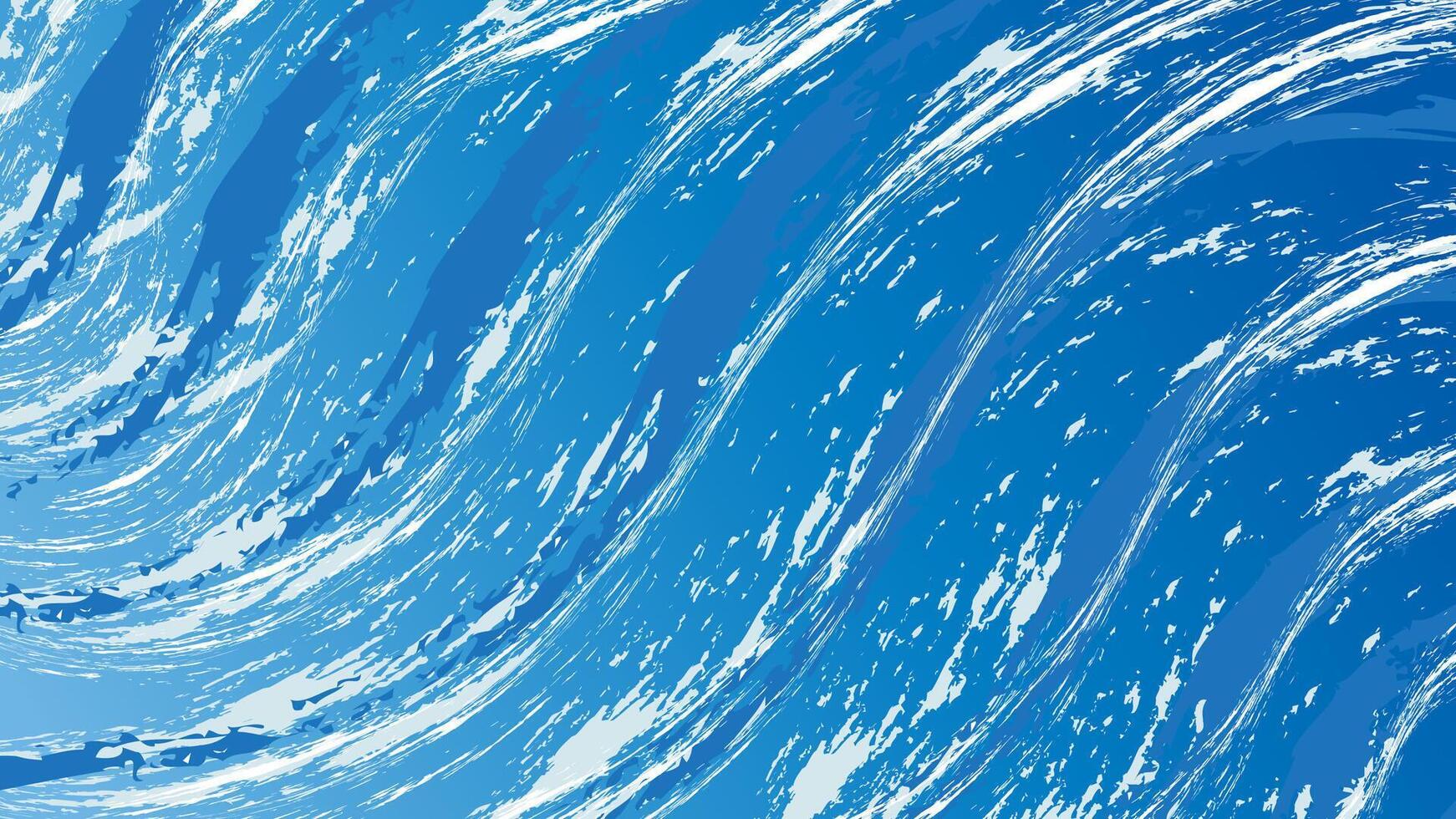 Abstract Blue Water Flow. A textured abstract background with natural blue water patterns, evoking a sense of organic beauty. Perfect for creating designs with a touch of nature. vector