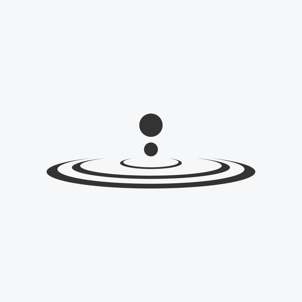 Water Droplet Logo - Drop of Water Design vector