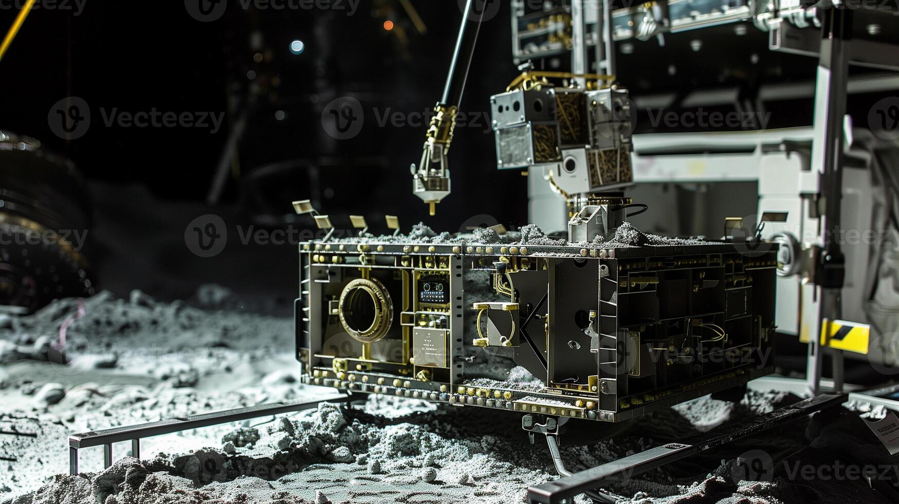 This AI tech allows regolith excavation at a distant asteroid during nighttime operations. photo
