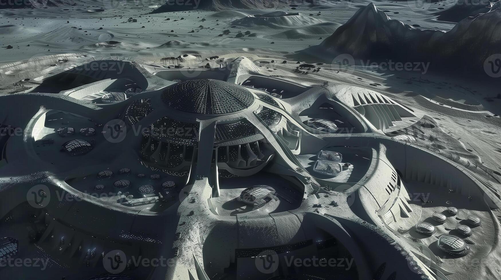 The advanced facility is designed for asteroid regolith extraction and processing in space. photo
