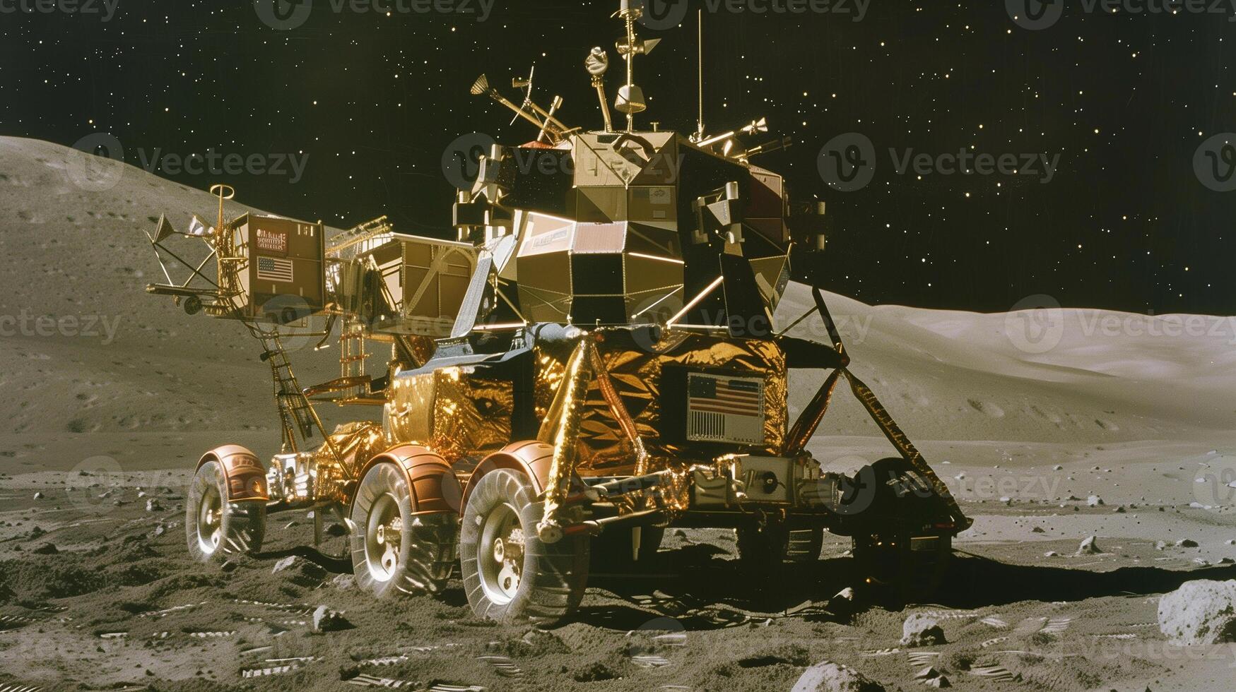 This Advanced technology enables excavation and refining of asteroid regolith for resource extraction. photo