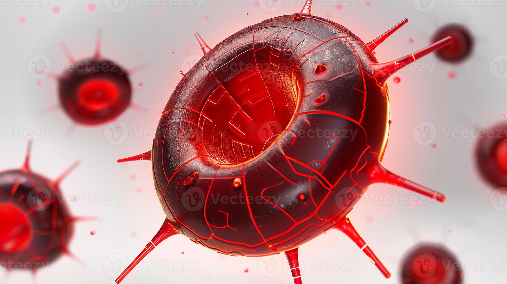 This Nano-tech synthetic blood cells may revolutionize future transfusion methods. photo