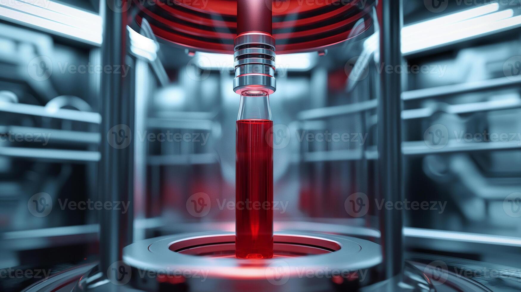 This lab showcases cutting-edge tech creating synthetic blood with nanotechnology for medicine. photo
