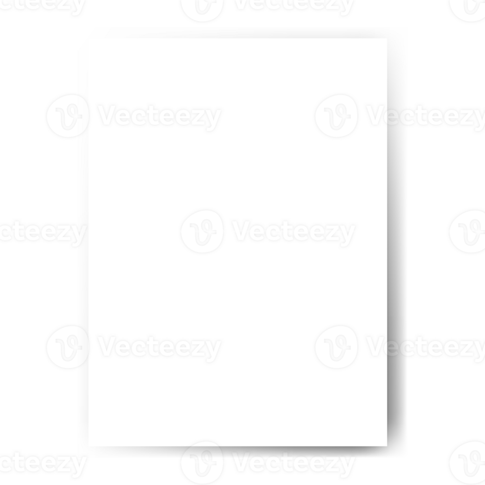 A4 Plain Mockup Display png