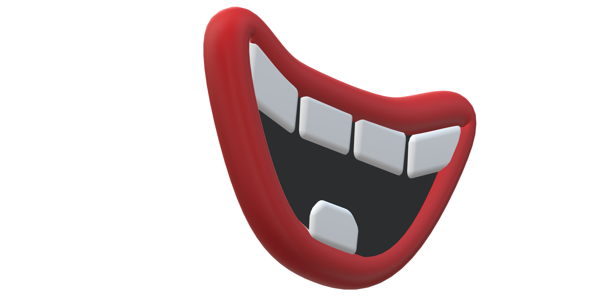 Dynamic 3D Cartoon Mouths for Characters png