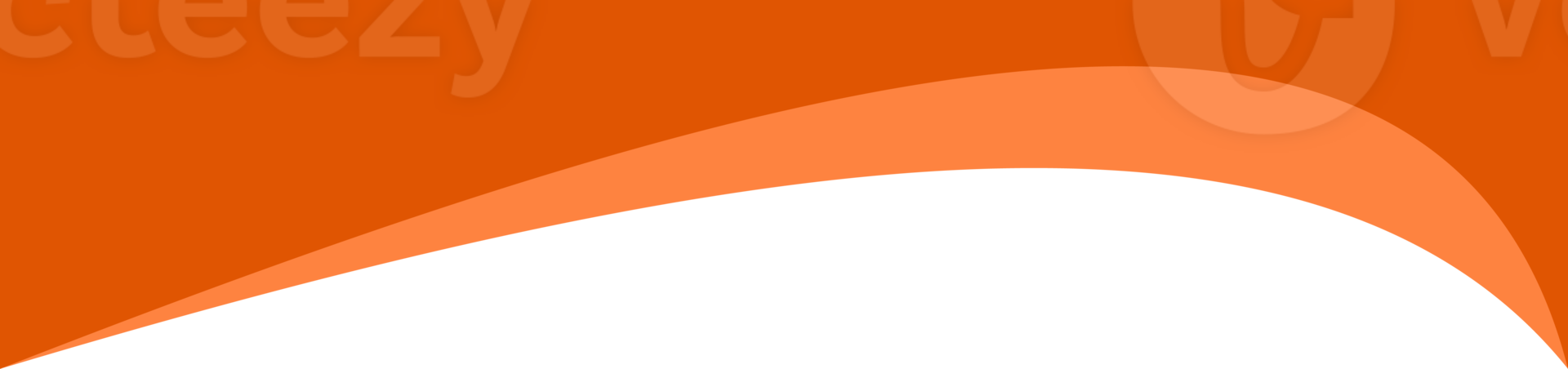Abstract curved border shape for header design. Divider section. Website page bottom template. Wavy element, separator for webpage and site menu png