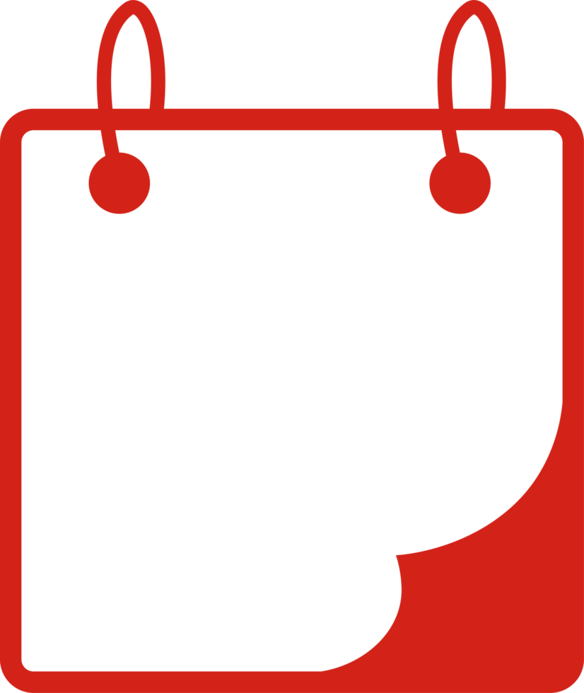 calender event deadline red line png