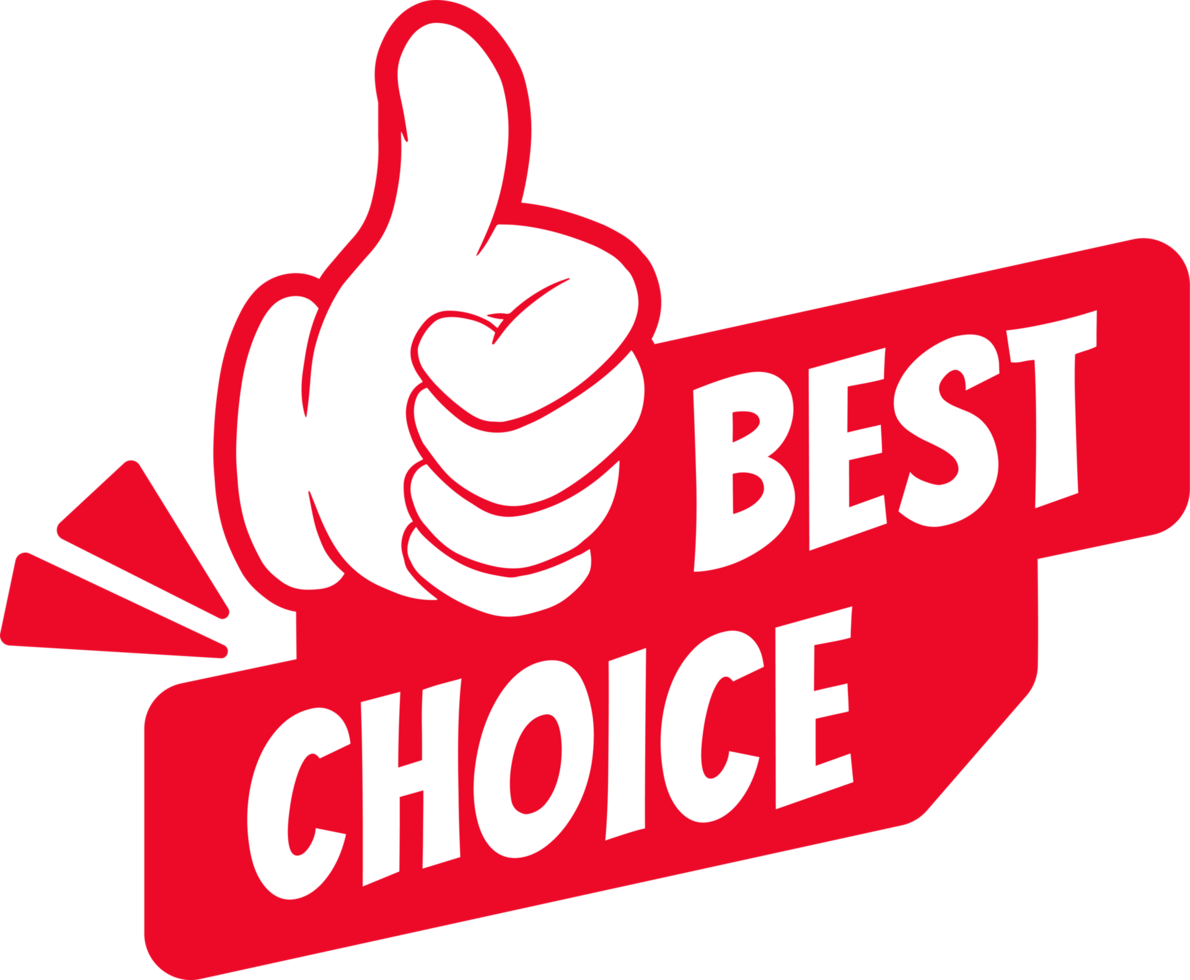 illustration symbol best choice thumb up png