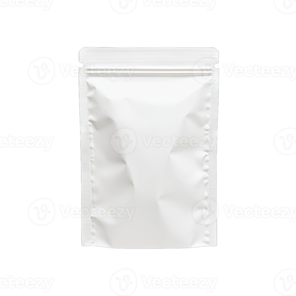 Stock photo of blank pouch mockup template for product packaging design png