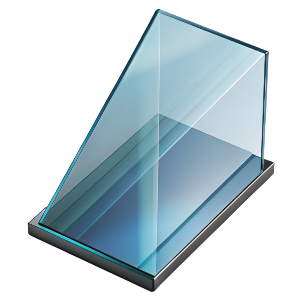 impressive creative Glass panel, tempered glass, construction material, professional png