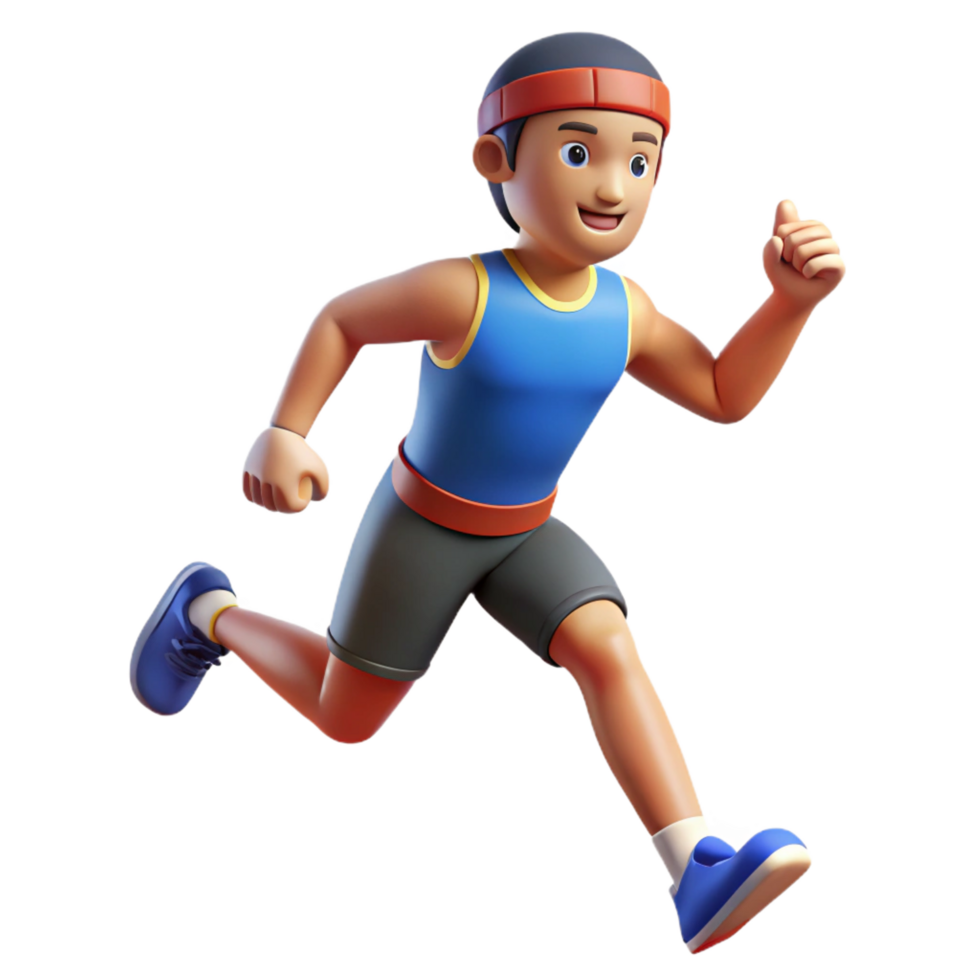 extraordinary classic Determined athlete running a race implied, not shown authentic png