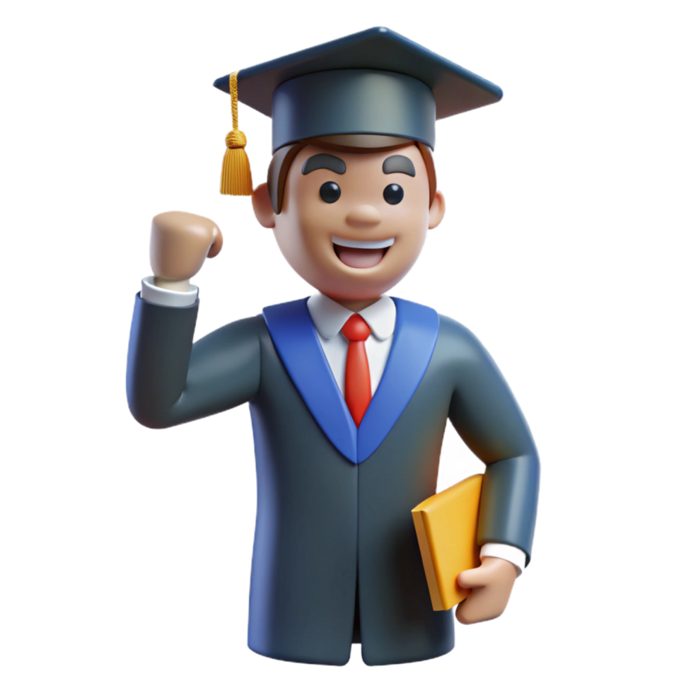 stunning abstract Successful graduate starting a new job implied, not shown detailed png