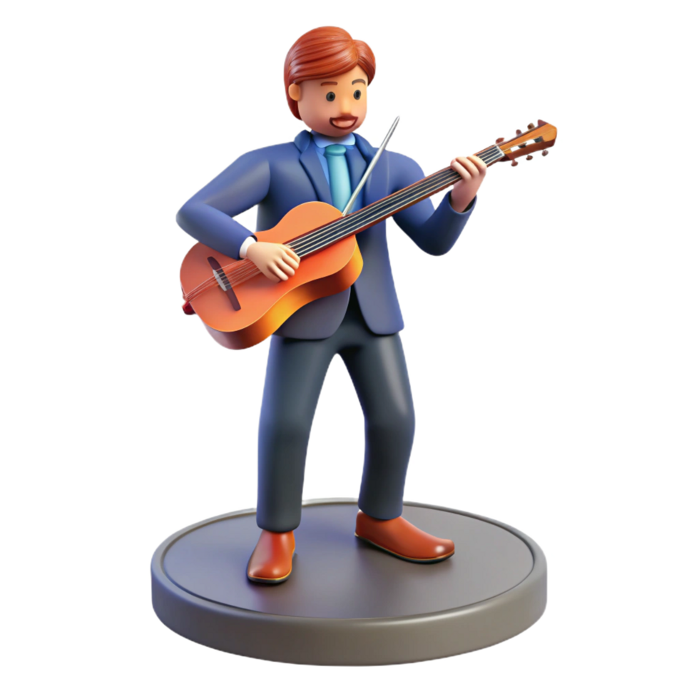 beautiful modern Virtuoso musician performing on stage implied, not shown genuine png