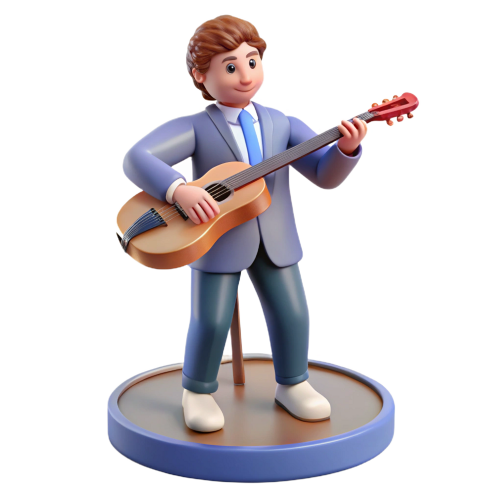serene classic Virtuoso musician performing on stage implied, not shown high resolution png