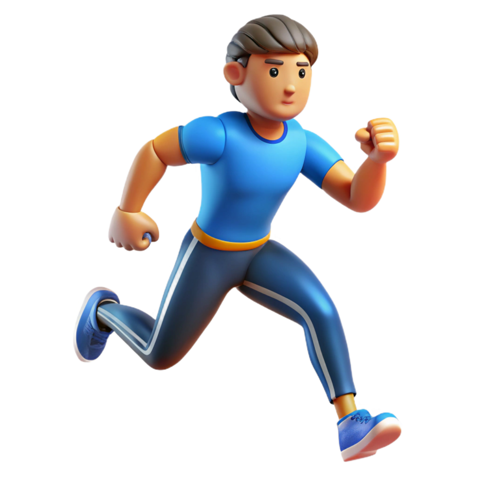 magnificent abstract Competitive athlete training for a competition implied, not shown high resolution png