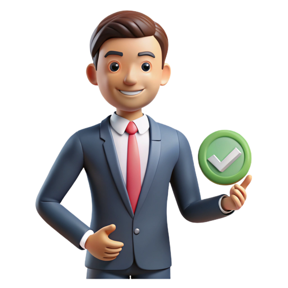 stunning abstract Confident businessman closing a deal implied, not shown 4K png