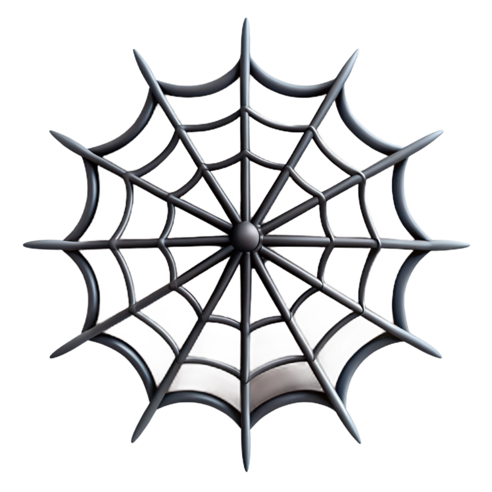 extraordinary classic Close-up of a spider web web only, no surroundings professional png