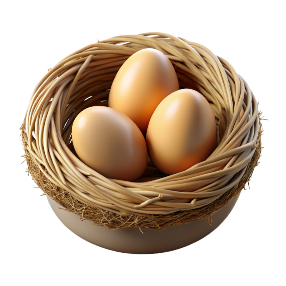 glorious quintessential Bird's nest NO BACKGROUND with Transparent Background. png