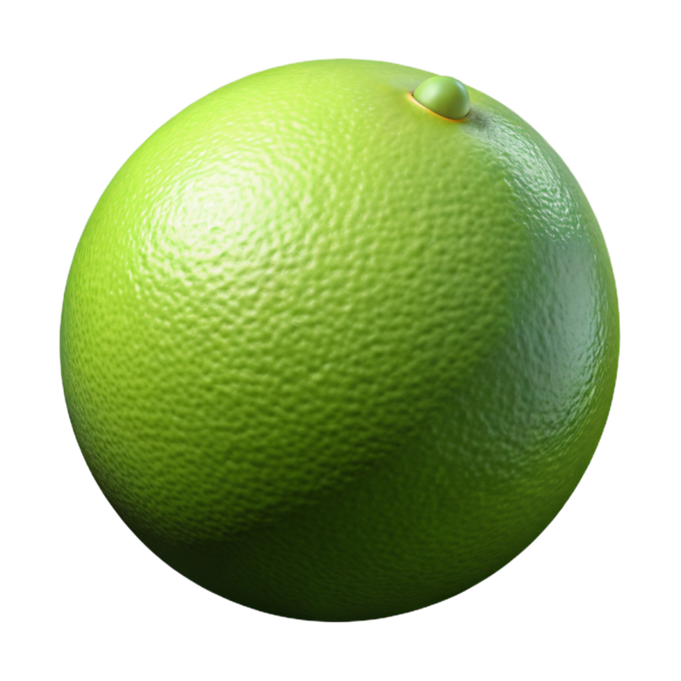 splendid creative Lime NO BACKGROUND with Transparent Background. precision png