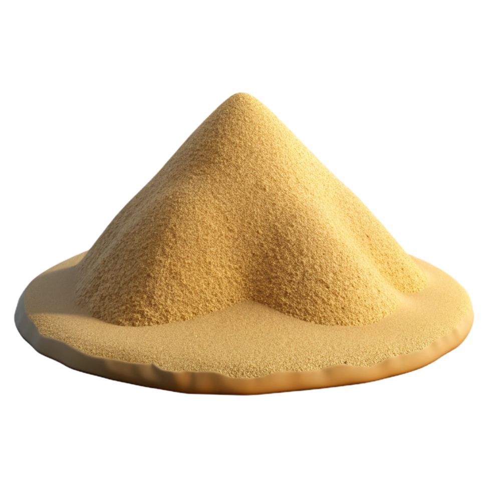 exemplary creative Small pile of sand NO BACKGROUND with Transparent Background. genuine png