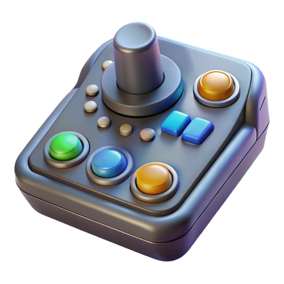 pristine distinguished Spaceship control panel with illuminated buttons NO BACKGROUND with Transparent Background. png