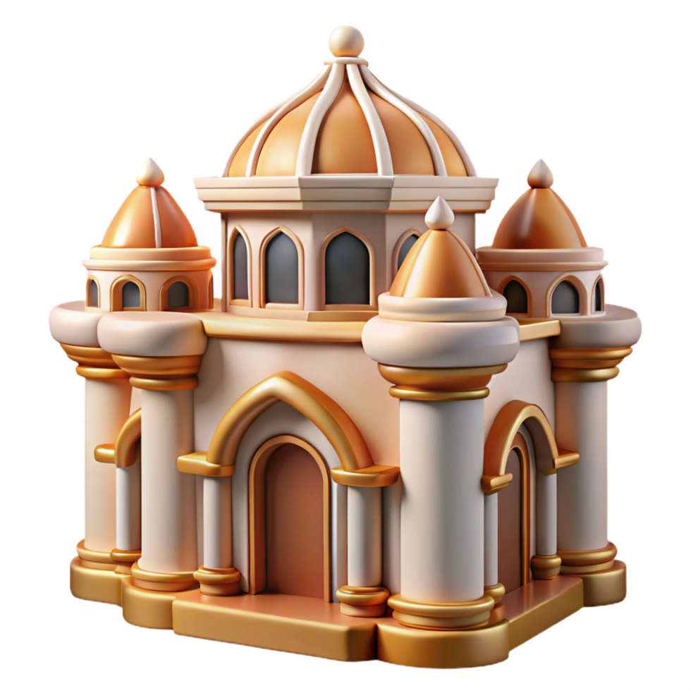 radiant baroque Art Nouveau building decorative tile, NO BACKGROUND with Transparent Background. original png