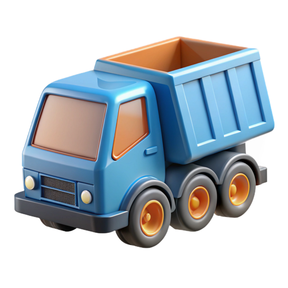breathtaking harmonious gothic Dump truck NO BACKGROUND with Transparent Background. sharp png