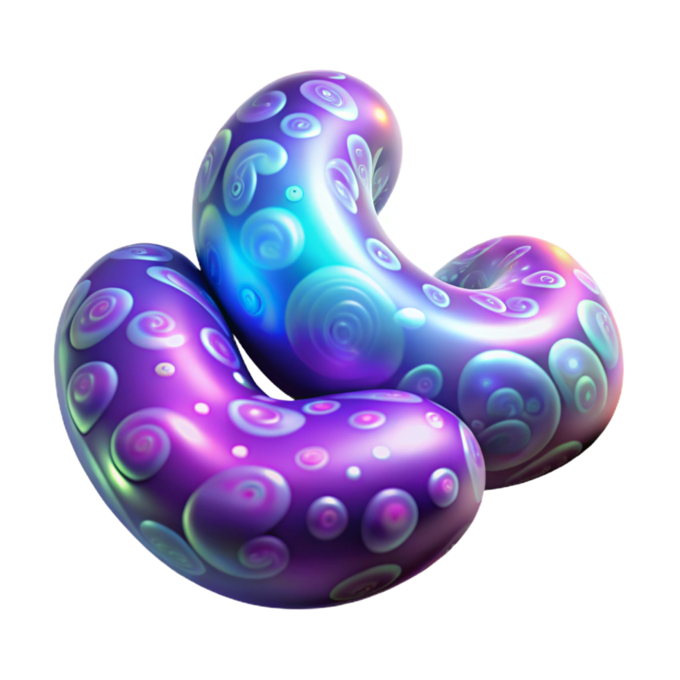 stunning coastal Magic beans, glowing, swirling patterns, NO BACKGROUND with Transparent Background. artisan png