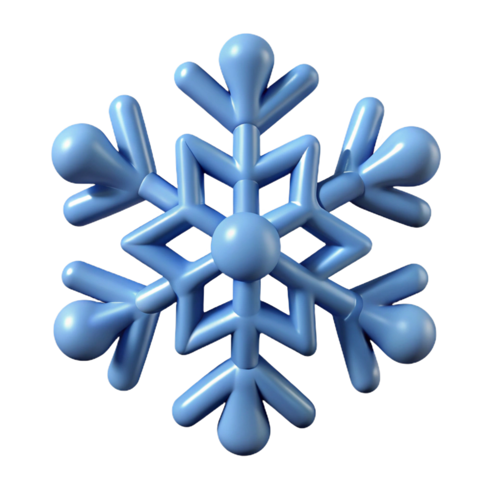 exquisite timeless A single snowflake. NO BACKGROUND with Transparent Background. png