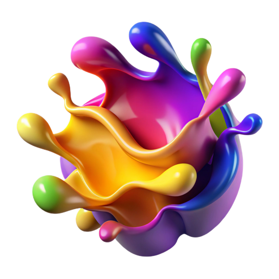 dramatic nostalgic rustic A colorful, abstract splash of paint. NO BACKGROUND with Transparent Background. exclusive png