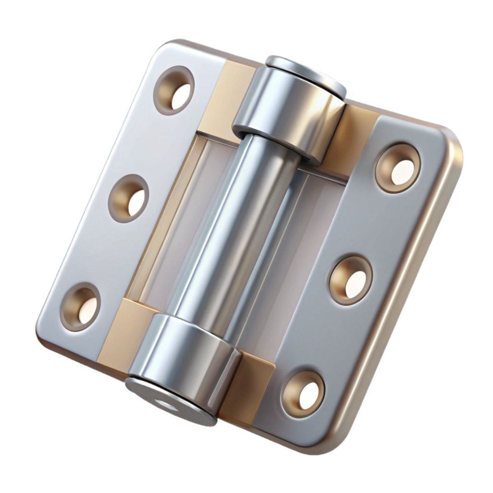 ethereal spectacular Modern door hinge, concealed design, NO BACKGROUND with Transparent Background. exclusive png