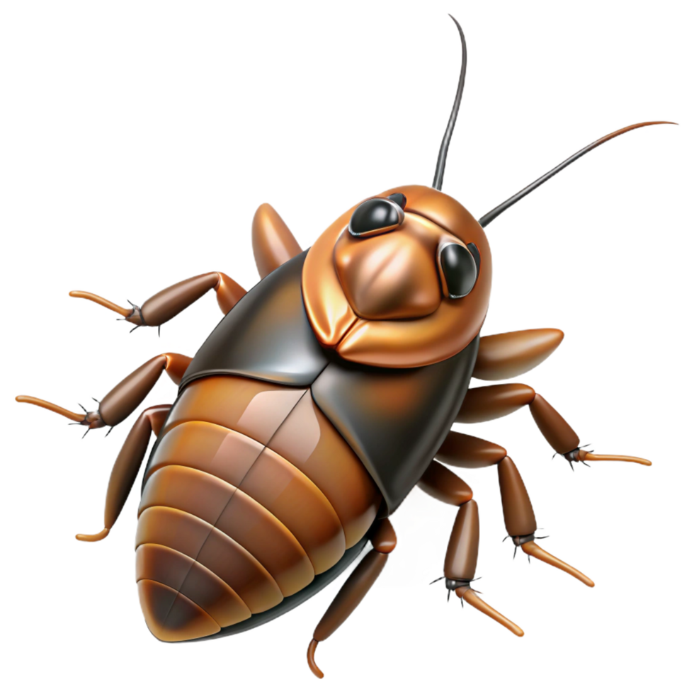 gorgeous elegant A hissing cockroach, NO BACKGROUND with Transparent Background. top-tier png
