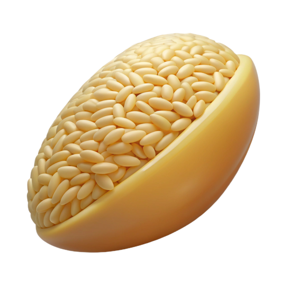 rare creative Single grain of rice NO BACKGROUND with Transparent Background. luxury png