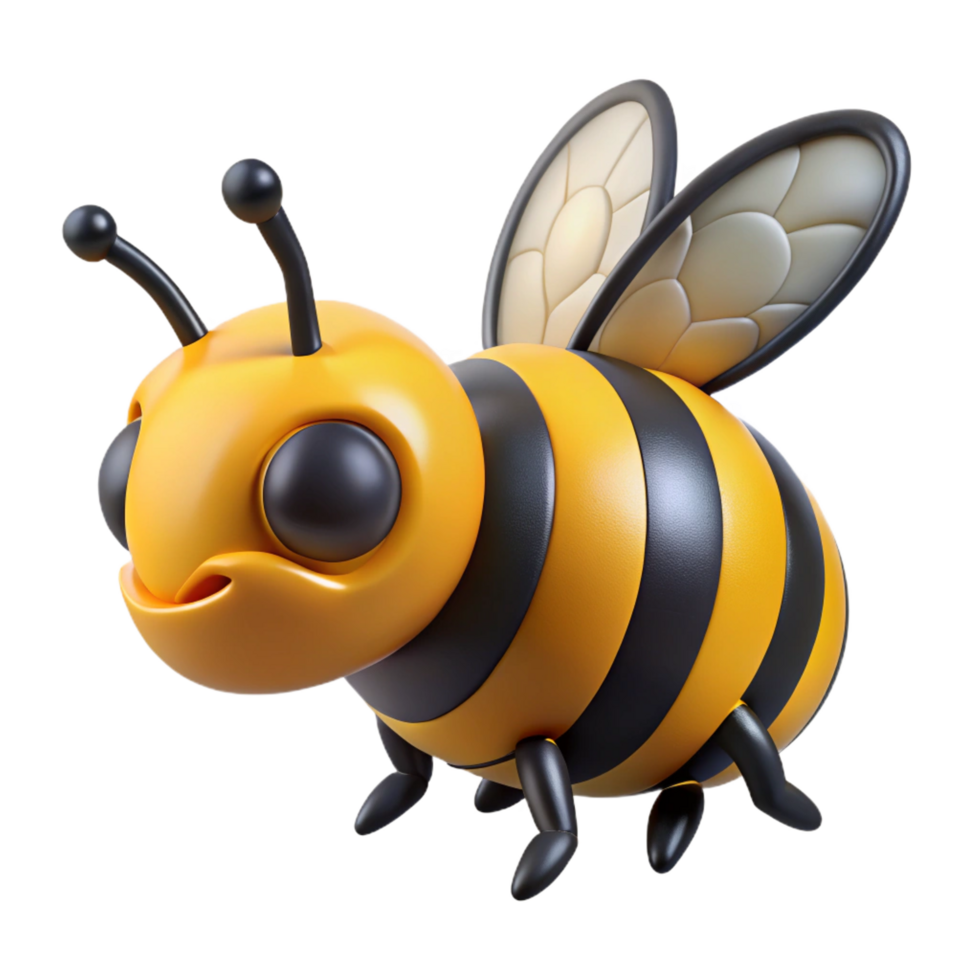 extraordinary passionate contemporary A bumblebee collecting pollen. NO BACKGROUND with Transparent Background. elite png