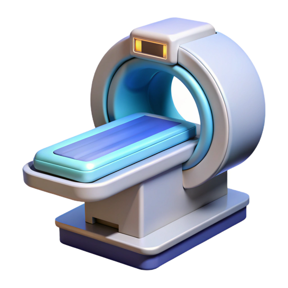 majestic unforgettable Advanced medical scanner with digital display NO BACKGROUND with Transparent Background. png