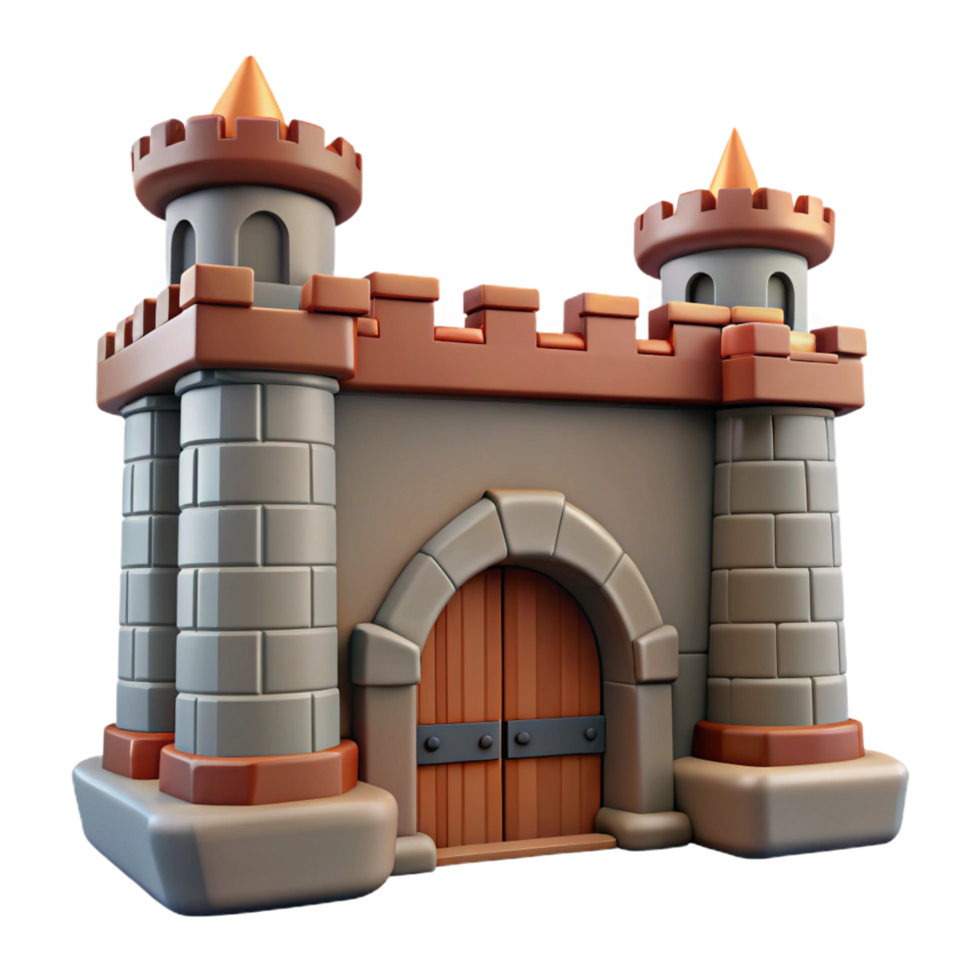 fascinating exceptional Medieval castle gatehouse portcullis, NO BACKGROUND with Transparent Background. png