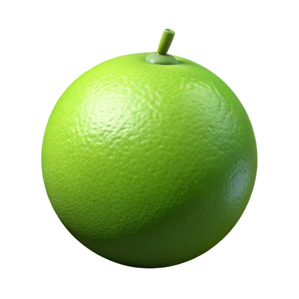 splendid mysterious baroque Lime NO BACKGROUND with Transparent Background. precision png