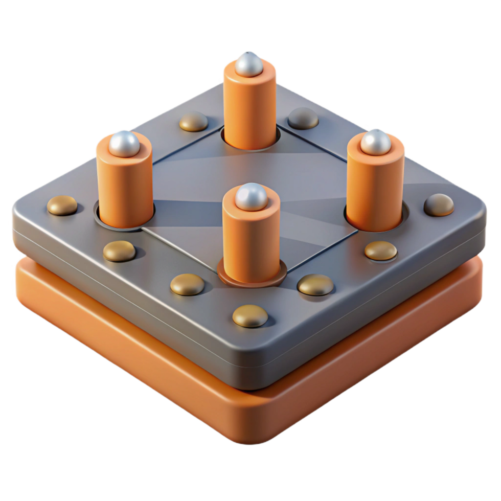 impressive unforgettable Foundation footing detail, NO BACKGROUND with Transparent Background. png