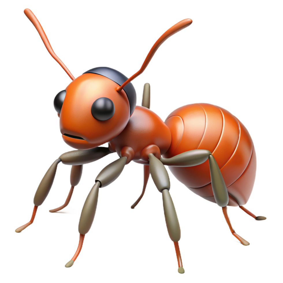 ethereal majestic Ant NO BACKGROUND with Transparent Background. crisp png
