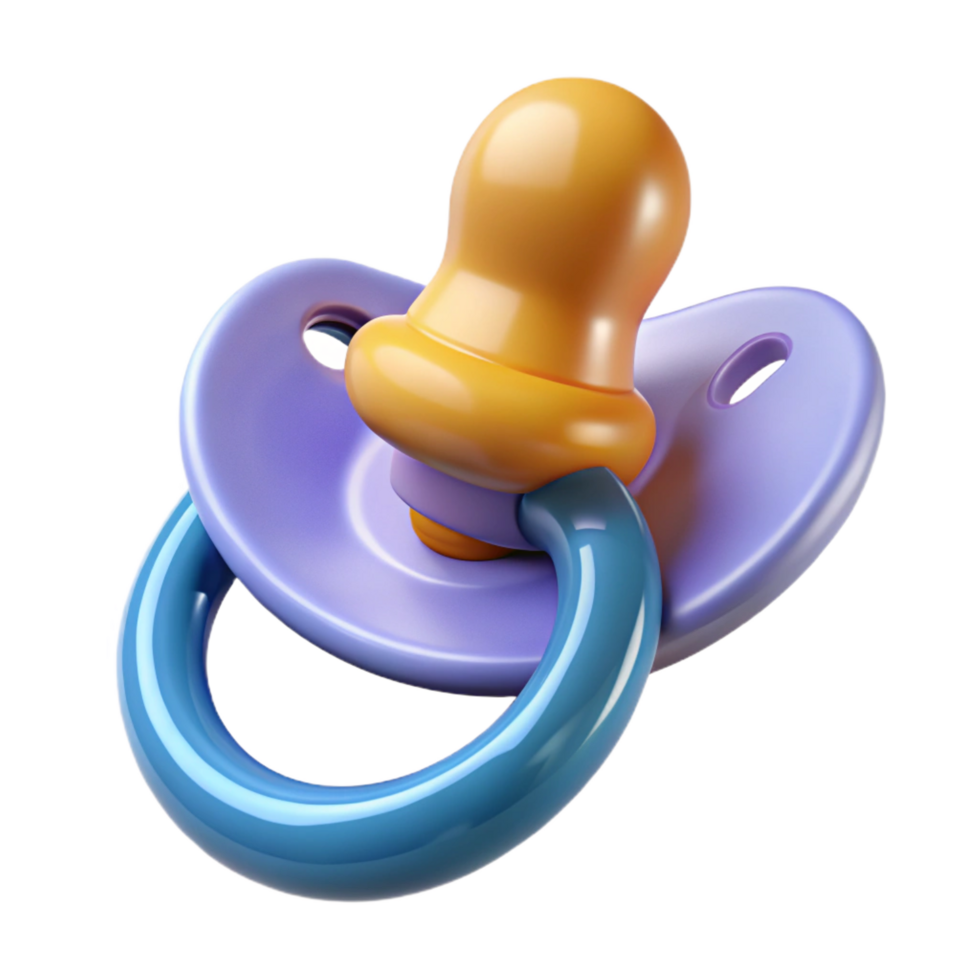 mysterious wonderful A baby's pacifier, NO BACKGROUND with Transparent Background. high resolution png