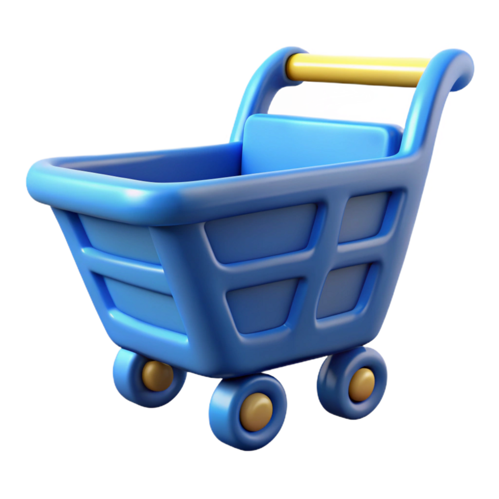 enchanting unforgettable A shopping cart icon. NO BACKGROUND with Transparent Background. png