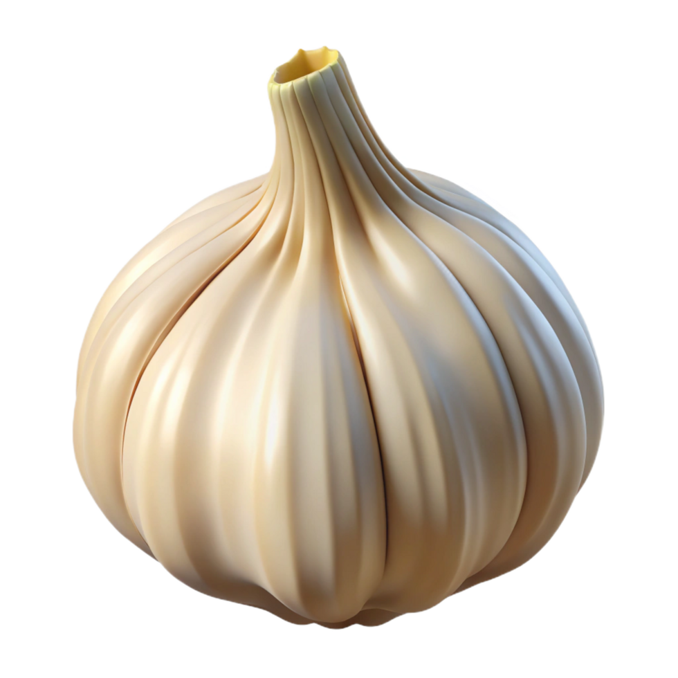 striking inspired Garlic clove NO BACKGROUND with Transparent Background. png