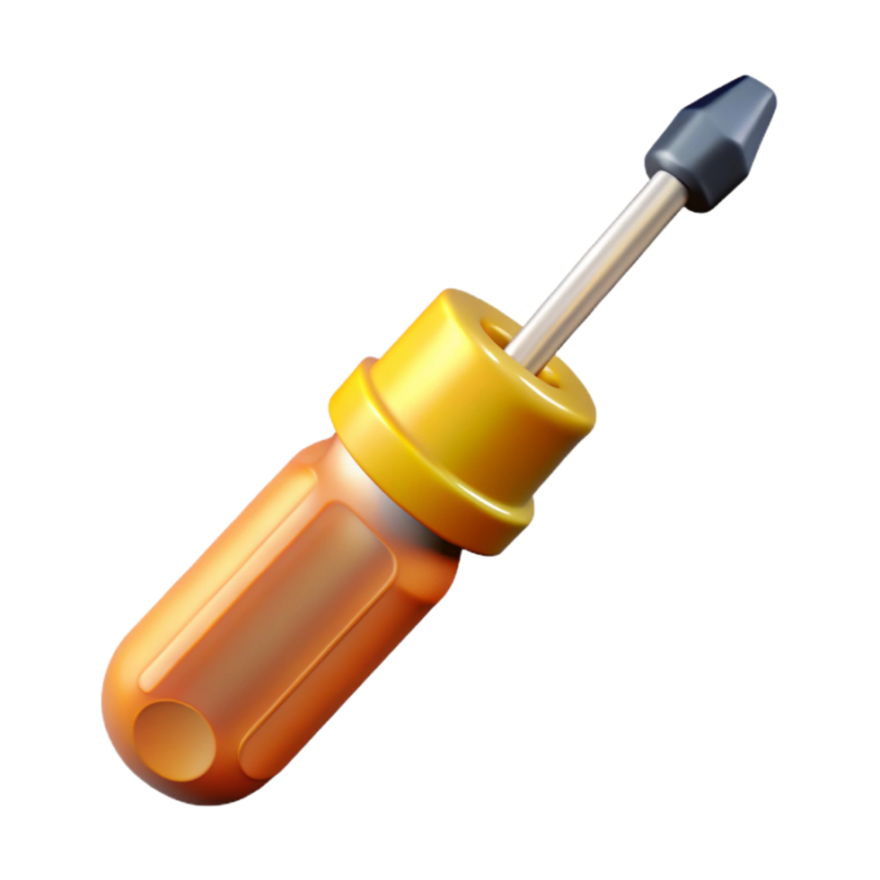 impressive dramatic nordic Screwdriver NO BACKGROUND with Transparent Background. top-tier png