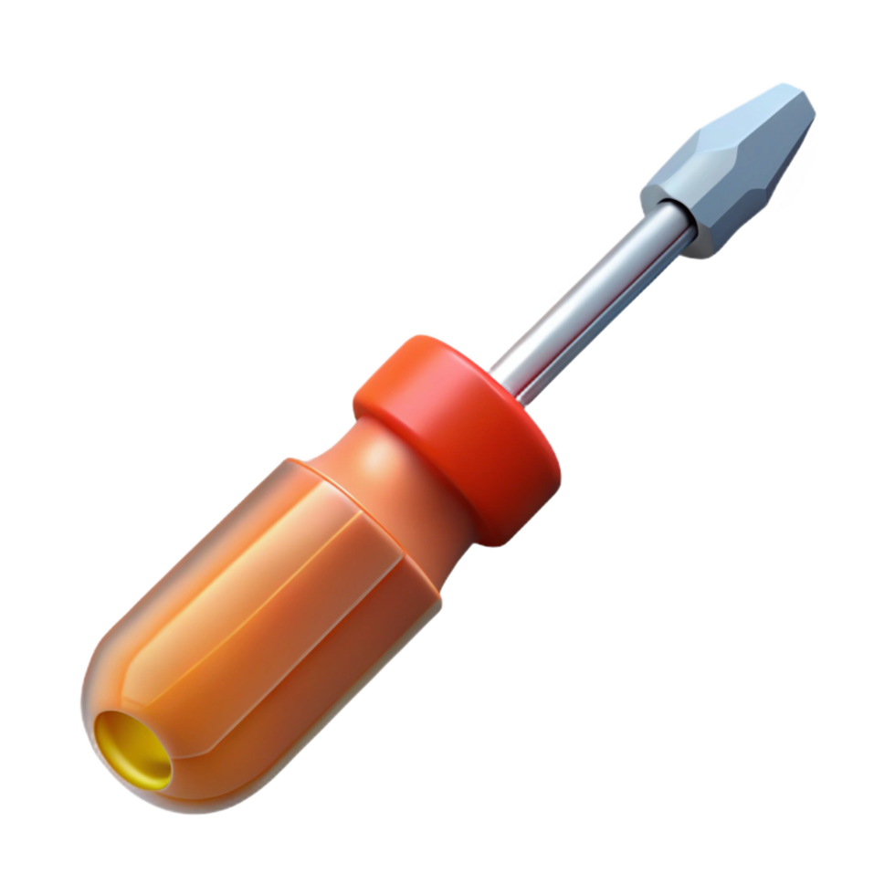 radiant acclaimed Screwdriver NO BACKGROUND with Transparent Background. png